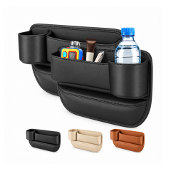 Microcase İçecek Bölmeli Oto Araç Koltuk Yanı Eşya Düzenleyici Organizer 2in1 Sağ Sol Set AL7014