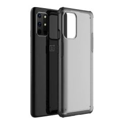 Microcase OnePlus 8T Luna Serisi Köşe Korumalı Sert Rubber Kılıf - Siyah