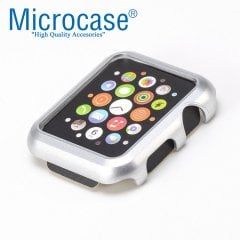 Microcase Apple watch 38 mm seri 1 2 3 Slim Sert Rubber Kılıf