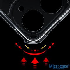 Microcase TECNO Pova 5 Pro ile uyumlu Airbag Serisi Darbeye Dayanıklı Köşe Korumalı Tpu Kılıf - AL3370