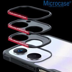 Microcase TECNO Pova 5 Pro ile uyumlu Airbag Serisi Darbeye Dayanıklı Köşe Korumalı Tpu Kılıf - AL3370