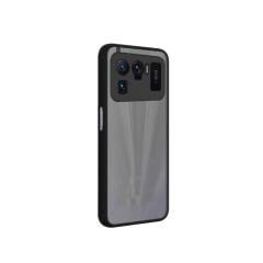 Microcase Xiaomi Mi 11 Ultra London Serisi Sert Kılıf Buzlu Siyah