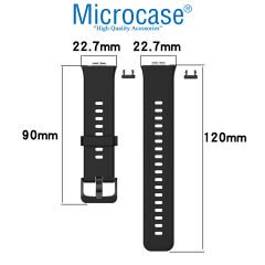 Microcase Huawei Watch Fit 1 için Silikon Kordon Kayış - KY67