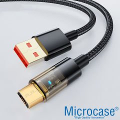 Microcase Smart Chip Akıllı Micro USB - USB Şarj ve Data Kablosu 1m - AL3198