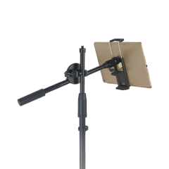 Microcase 35 cm Ayarlanabilir 1/4 Vida Uçlu Tripod Uzatma Kolu – Mikrofon Standı İçin Bağlantı Kelepçeli Boom Kolu - AL5901