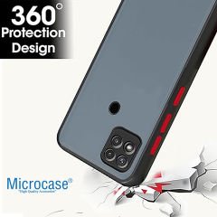 Microcase Xiaomi Redmi 10A London Serisi Darbeye Dayanıklı Kılıf - Siyah AL3415