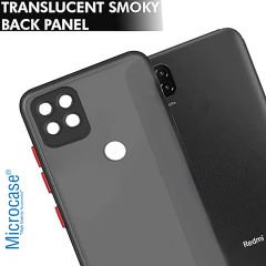 Microcase Xiaomi Redmi 10A London Serisi Darbeye Dayanıklı Kılıf - Siyah AL3415