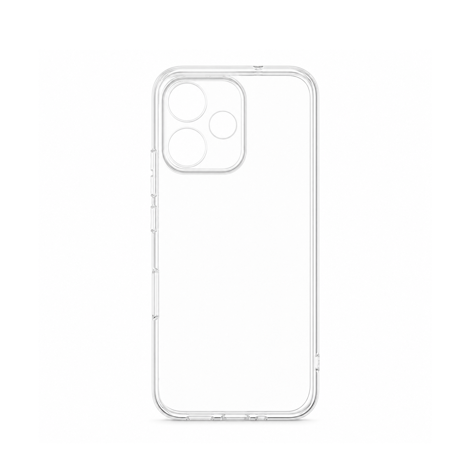 Microcase Honor 600 Lite 5G ile Uyumlu Slim Serisi Soft TPU Silikon Kılıf - Şeffaf AL3324