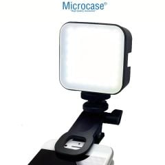 Microcase Şarjlı Çok Fonksiyonlu Ayarlanabilir Ürün Çekim Işığı Softbox Fotoğraf Stüdyo Aydınlatması Cep Ledi AL4566