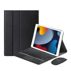 Microcase iPad 9.Nesil 10.2 Bluetooth Touchpad Klavye+Mouse+Standlı Kılıf BKK7