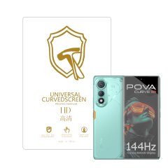 Microcase Tecno Pova Curve 5G ile Uyumlu Tpu Nano Mat Ekran Koruma Filmi EKM107