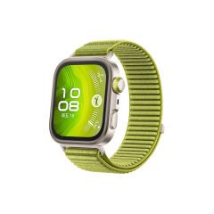 Microcase Huawei Fit 4 / Fit 4 Pro Uyumlu Mountain Pattern Dokuma Loop Kordon Kayış KY6563