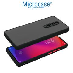 Microcase Xiaomi Mi 9T London Serisi Sert Kılıf - Buzlu Siyah