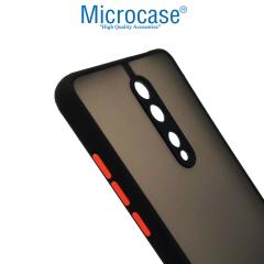 Microcase Xiaomi Mi 9T London Serisi Sert Kılıf - Buzlu Siyah