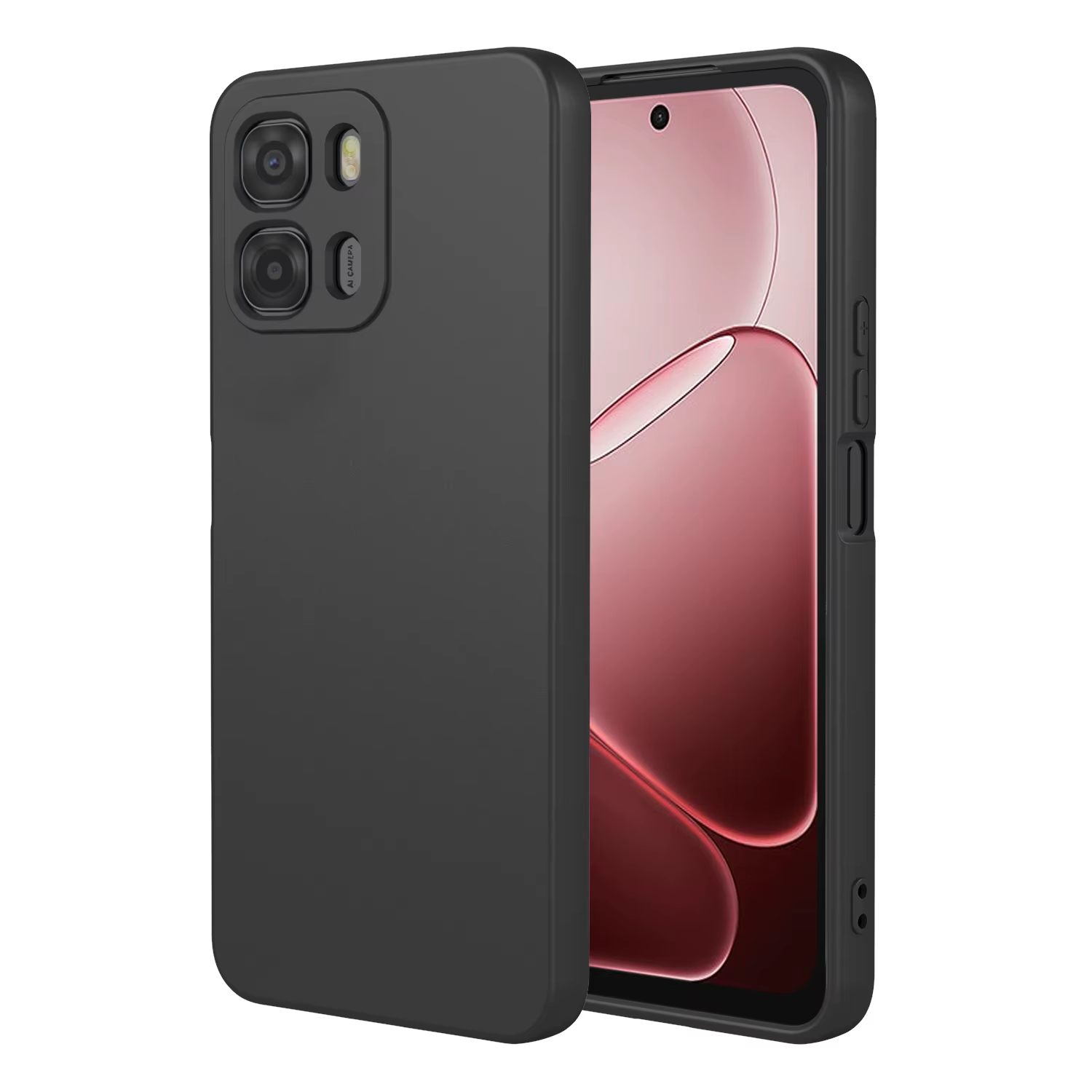 Microcase OPPO A6T 5G ile Uyumlu Campro Serisi Kamera Korumalı Silikon Kılıf - AL3427