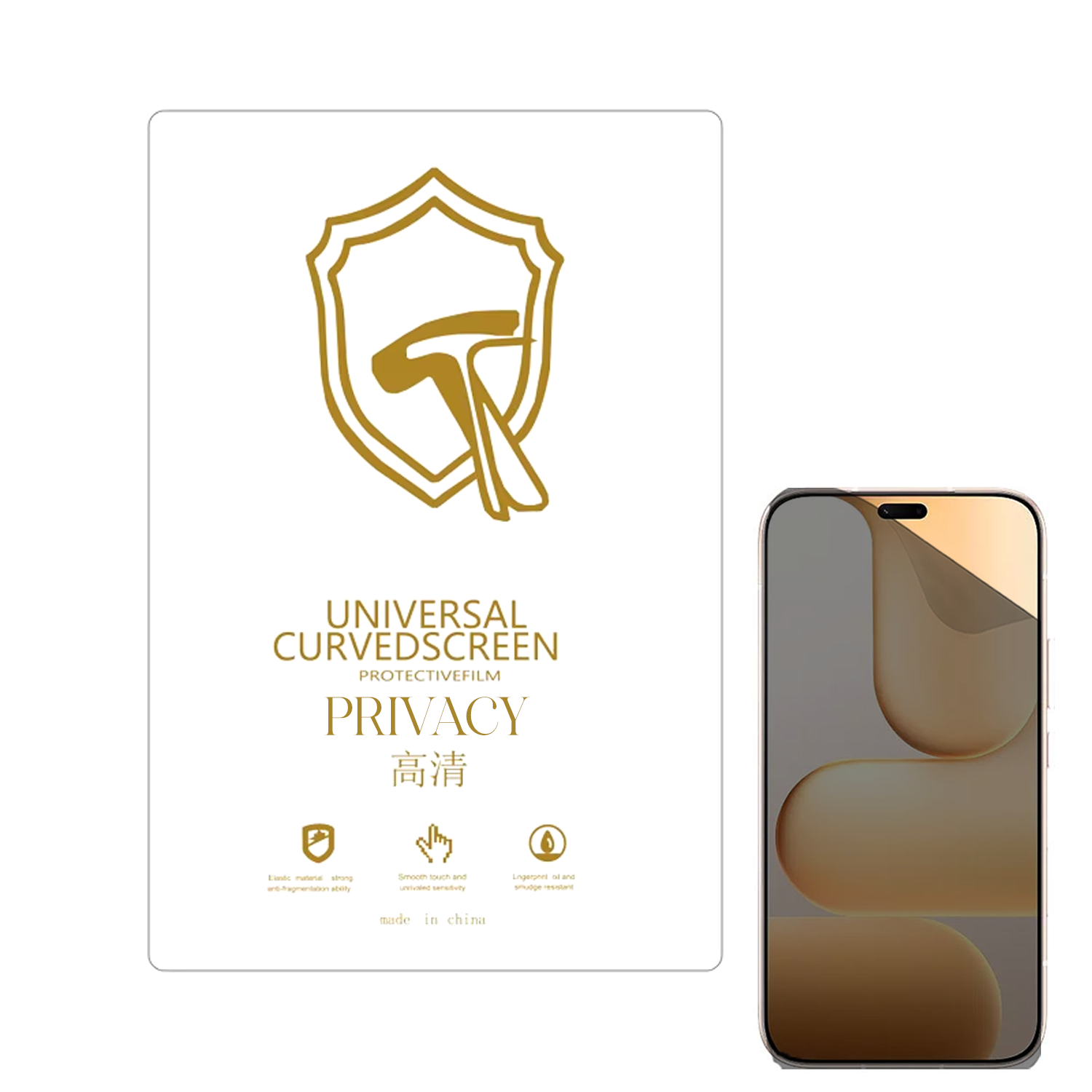 Microcase HONOR 600 Lite ile Uyumlu Privacy Gizlilik Filtreli Hayalet Nano Ekran Koruyucu-EKM110
