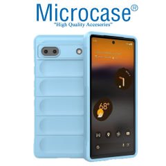 Microcase Google Pixel 6A Miami Serisi Darbeye Dayanıklı Silikon Kılıf - AL3420