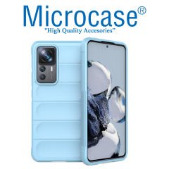 Microcase Google Pixel 6A Miami Serisi Darbeye Dayanıklı Silikon Kılıf - AL3420 Açık Gri