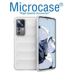 Microcase Google Pixel 6A Miami Serisi Darbeye Dayanıklı Silikon Kılıf - AL3420 Açık Gri