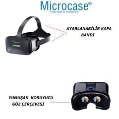 VRPARK  V7  3D Sanal Gerçeklik Gözlüğü + VR Kablosuz Bluetooth Kumanda-AL4749