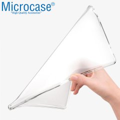 Microcase Huawei MatePad Pro 10.8 inch Tablet Silikon Soft Kılıf - Şeffaf + Ekran Koruma Filmi