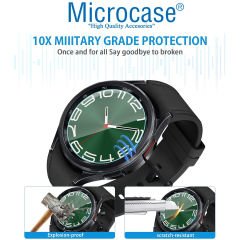 Microcase Samsung Galaxy Watch6 44mm için TPU Ekran Koruma Filmi - Şeffaf AL3384