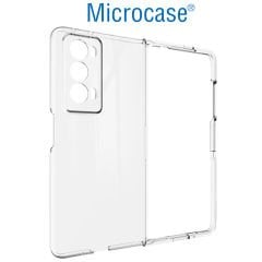 Microcase Honor Magic V2 Için Sert Kristal Kapaklı Kılıf Şeffaf- AL3157