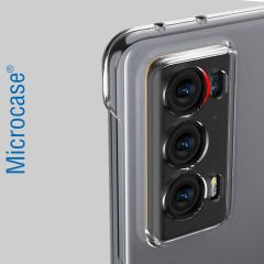 Microcase Honor Magic V2 Için Sert Kristal Kapaklı Kılıf Şeffaf- AL3157