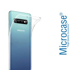 Microcase Samsung Galaxy S10 Plus 0.2 mm İnce Silikon Kılıf