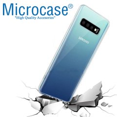 Microcase Samsung Galaxy S10 Plus 0.2 mm İnce Silikon Kılıf