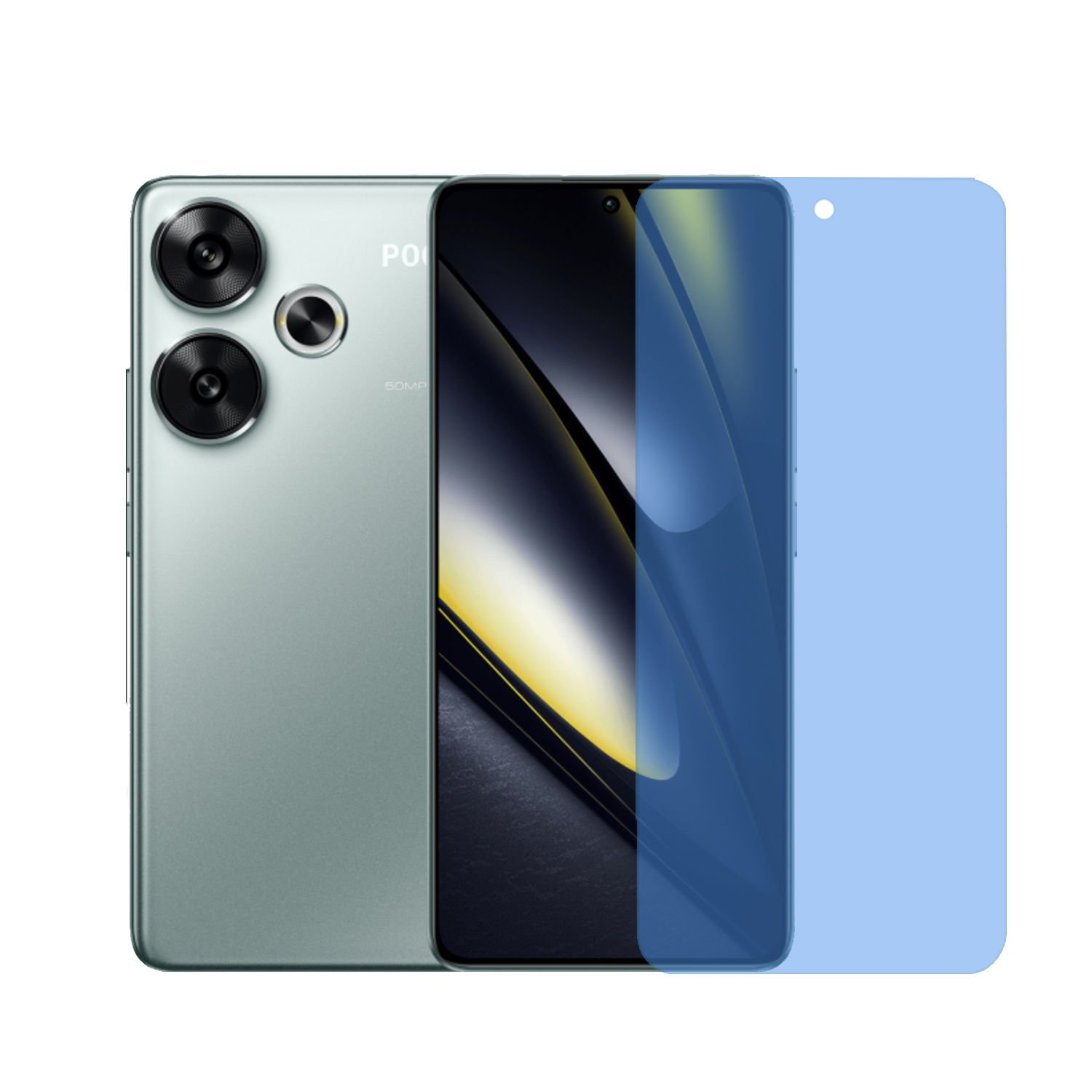 Microcase Poco F6 / Xiaomi Redmi Turbo 3 5G  Nano Esnek Ekran Koruma Filmi-AL3272