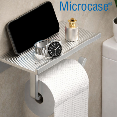 Microcase Duvara Monte Yapışkanlı Tuvalet Kağıdı Askılığı Ve Telefon Tutucu AL5707