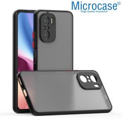 Microcase Xiaomi Redmi K40 London Serisi Kılıf - Buzlu Siyah