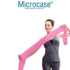 Microcase Pilates Bandı Pilates Egzersiz Spor  Direnç Lastiği Sert Direnç 150cmx15cm -AL4593 Sarı