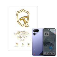 Microcase Tecno Pova Curve 2 ile Uyumlu Privacy Gizlilik Filtreli Hayalet Nano Ekran Koruyucu-EKM110