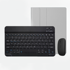 Microcase Samsung S10 Lite 10.9 inch Tablet için Bluetooth Klavye ve Mouse + Kılıf BKK6