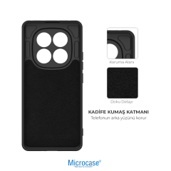 Microcase Honor 600 Lite ile Uyumlu Campro Serisi Kamera Korumalı Silikon Kılıf - AL3427
