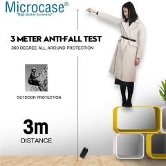 Microcase Honor 600 Lite ile Uyumlu Campro Serisi Kamera Korumalı Silikon Kılıf - AL3427