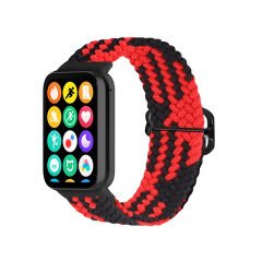 Microcase Huawei Band 10 / Band 9 / Band 8 ile Uyumlu Elastik Örgülü Kordon Kayış KY6566