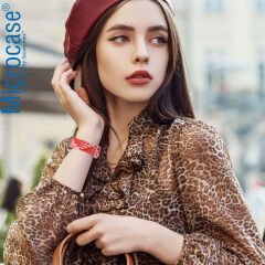 Microcase Huawei Band 10 / Band 9 / Band 8 ile Uyumlu Elastik Örgülü Kordon Kayış KY6566