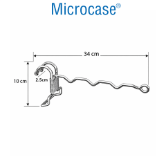 Microcase Pratik Metal Kurutmalık ve Genel Kullanım Askılığı AL5718