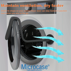 Microcase Manyetik Mıknatıslı Çamaşır Makinası Kapak Sabitleyici Tutucu Siyah - AL5305