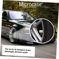 Microcase 4'lü Pilsiz Yeşil Fosforlu Gece Parlayan Araba Motorsiklet Sibop Kapağı AL4200