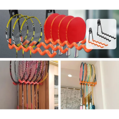 Microcase Çok Amaçlı  PVC Kaplamalı Kaymaz Metal Askılık Ağır Yük Askısı Depo Garaj Bahçe - AL5909 2 ADET