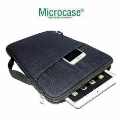 Microcase Xiaomi mi pad 6 11 inch Tablet  Kot Desenli Tablet Çanta+Türkçe Bluetooth Klavye+Mouse+Tablet Standı-AL8129