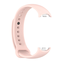 Microcase Xiaomi Mi Band 8/Mi Band 9 ile Uyumlu Delikli Silikon Kordon Kayış - KY6551