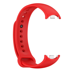 Microcase Xiaomi Mi Band 8/Mi Band 9 ile Uyumlu Delikli Silikon Kordon Kayış - KY6551