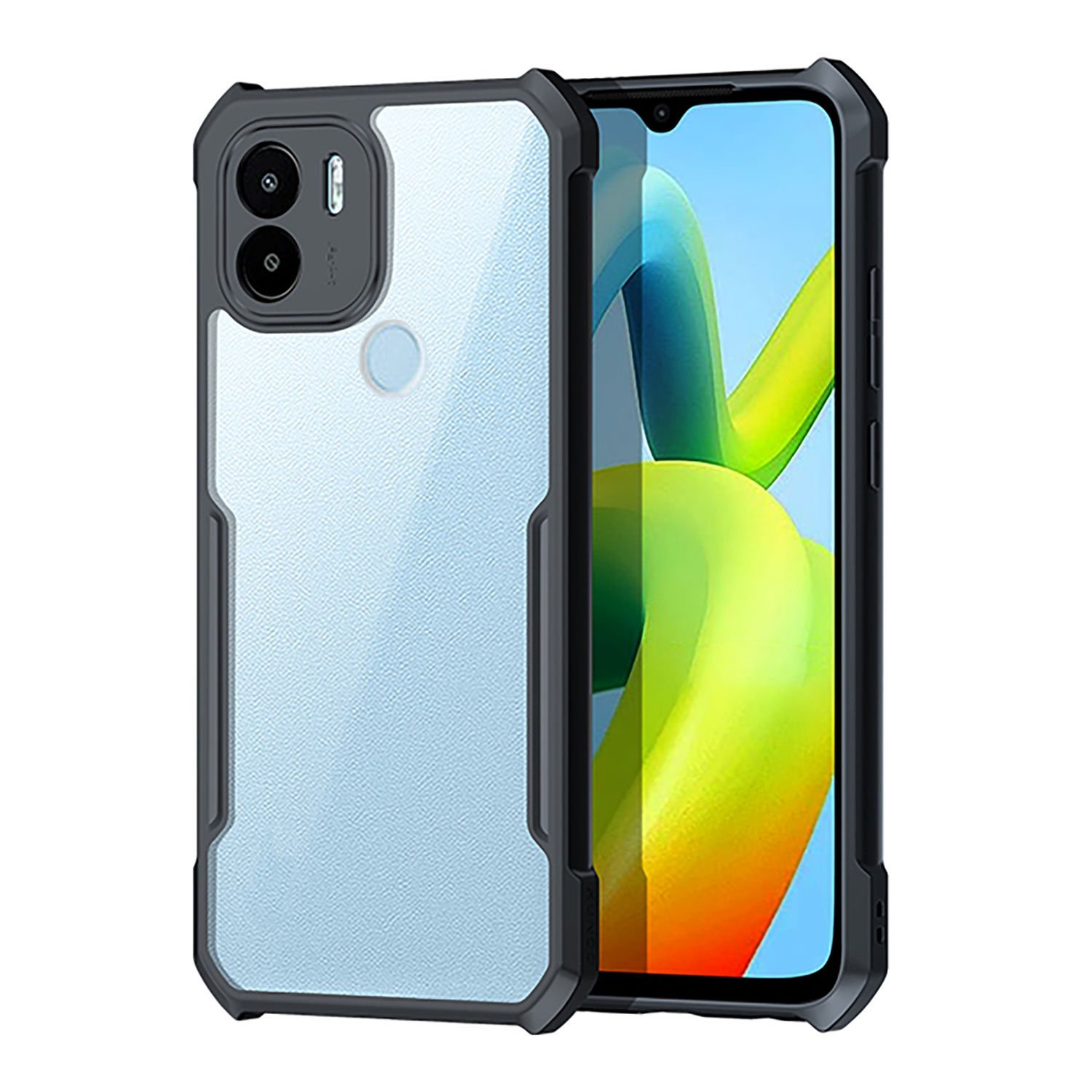Microcase Xiaomi Redmi A1 / Redmi A1 Plus ile uyumlu Airbag Serisi Darbeye Dayanıklı Köşe Korumalı Tpu Kılıf - AL3370