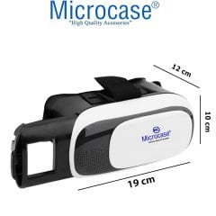 Microcase VR 3D Sanal Gerçeklik Gözlüğü + VR Kablosuz Bluetooth Kumanda-AL4755