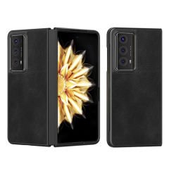 Microcase Honor Magic V2 için Deri Desenli Plastik Koruma Kılıf - AL3156